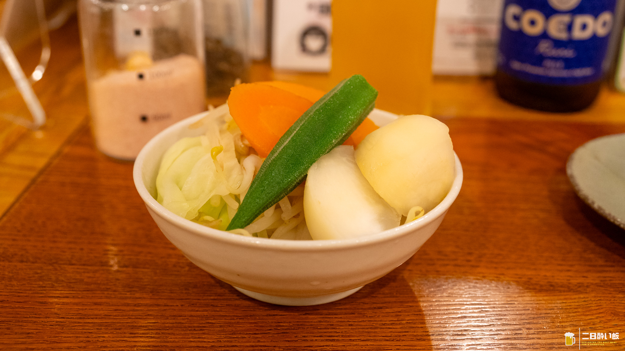 COEDO、チャーシュー、温野菜、〆に特製醤油。茗荷谷『生粋 花のれん』 7