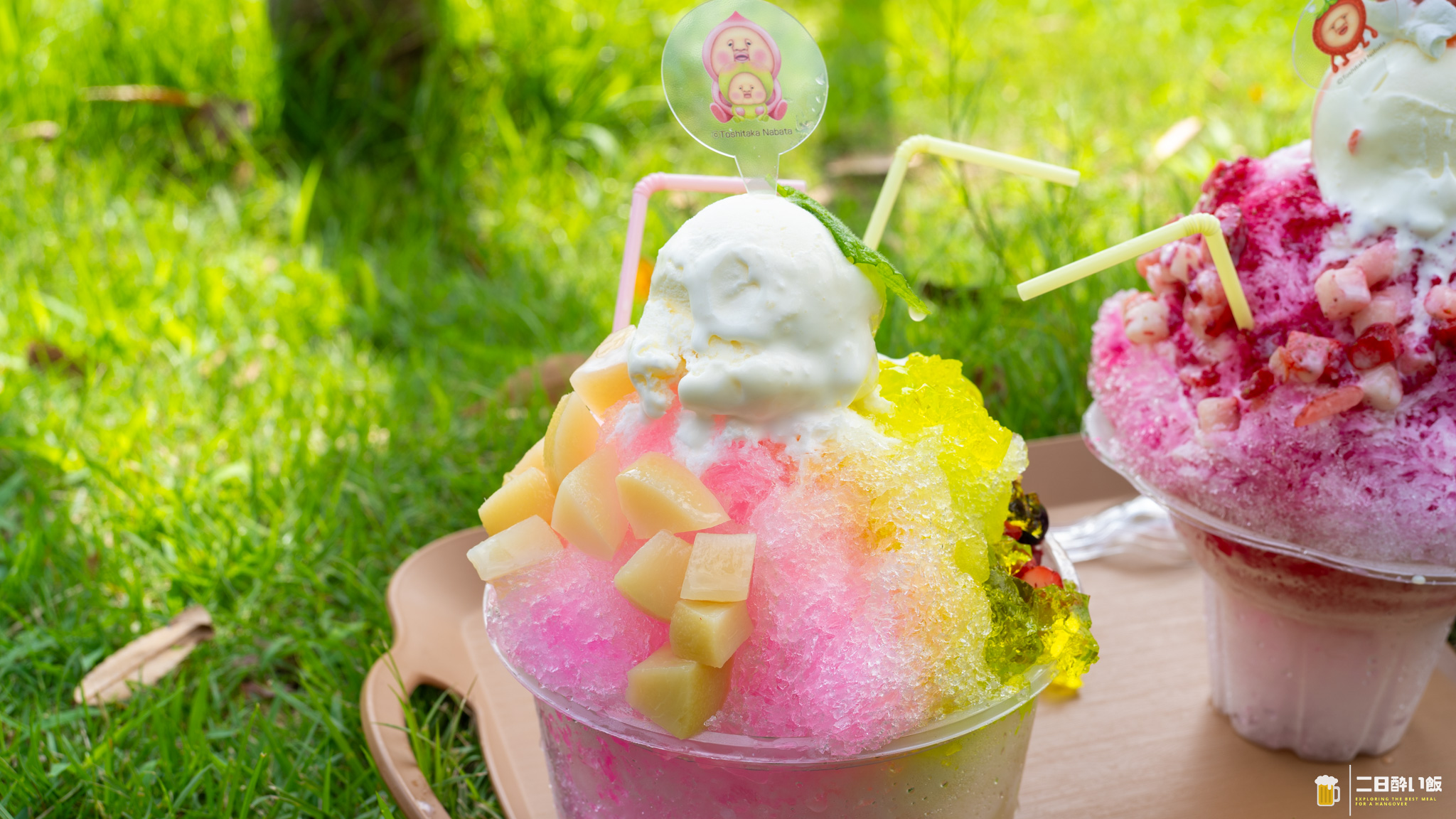 死ぬ思いで買ったかき氷が、デカすぎたw 東松山ぼたん園『PEONY CAFE』のこびとづかんコラボかき氷 8